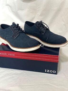 Izod Amonite Men Shoes Blue 10